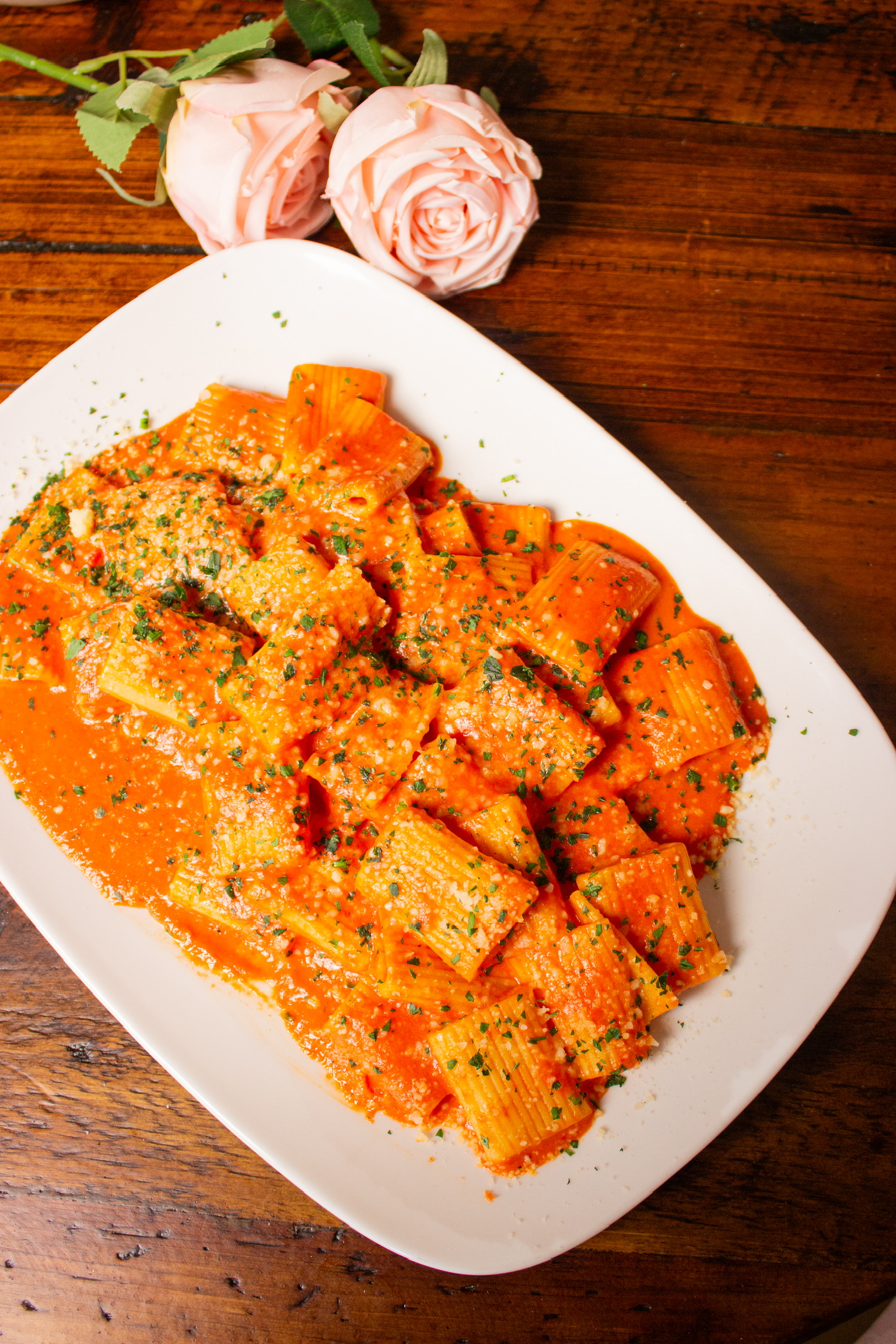 Spicy Rigatoni Vodka